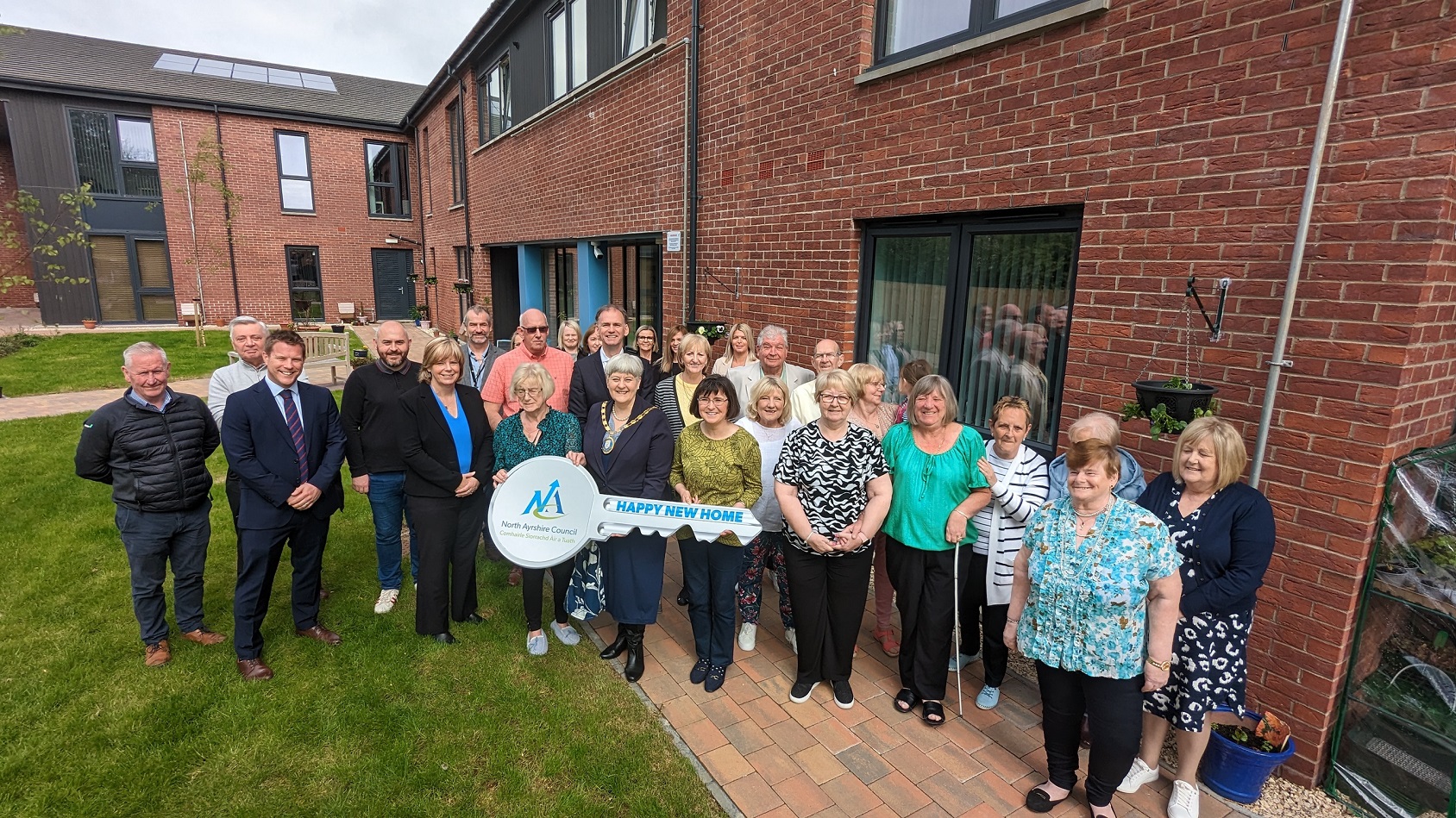 New council homes open in Kilwinning Scottish Construction Now